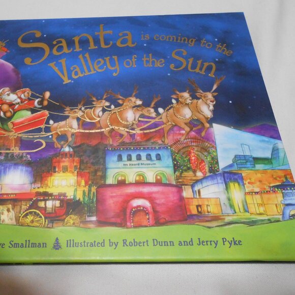 NEW Santa is coming to the Valley of the Sun HC Book 2015 Stocking stuffer ππ - Picture 8 of 9